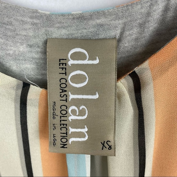 Anthropologie Dolan Layered Laurel Striped Dress - Picture 4 of 5